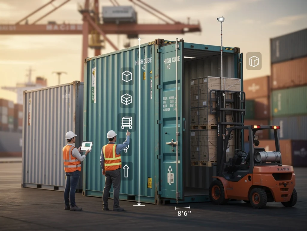 types de conteneurs maritimes