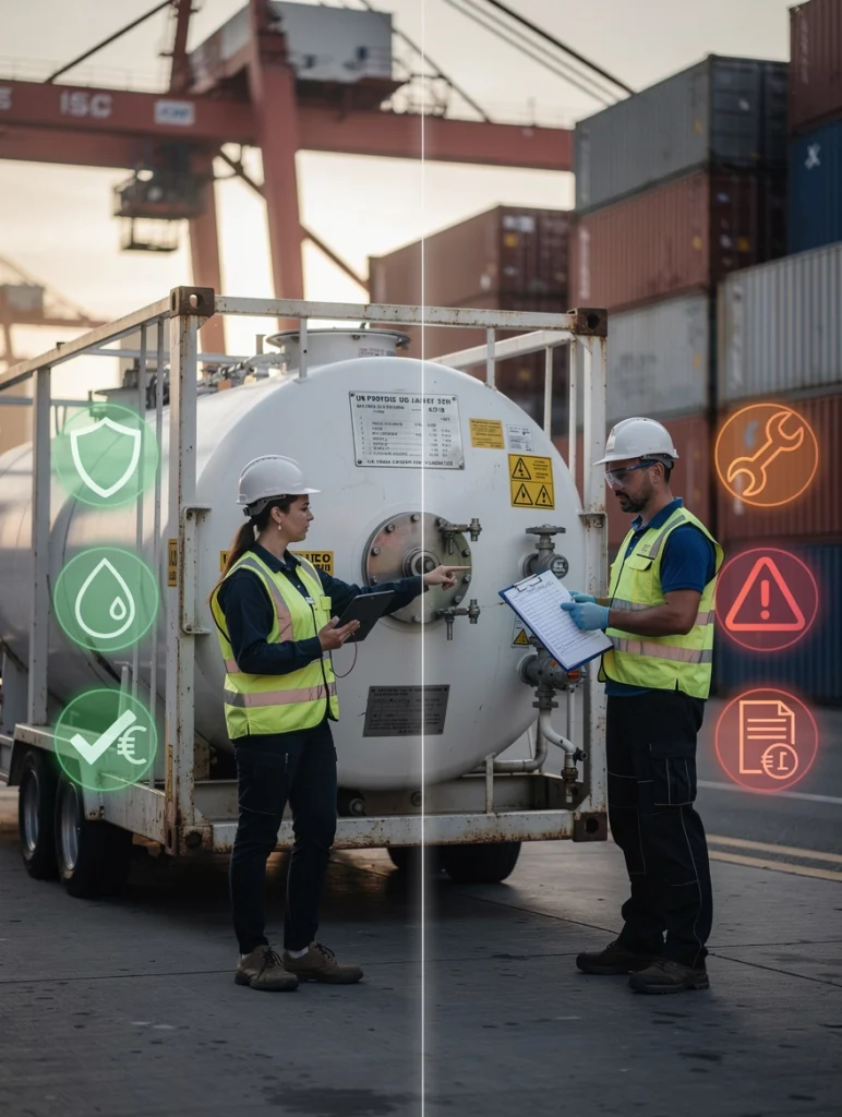 types de conteneurs maritimes